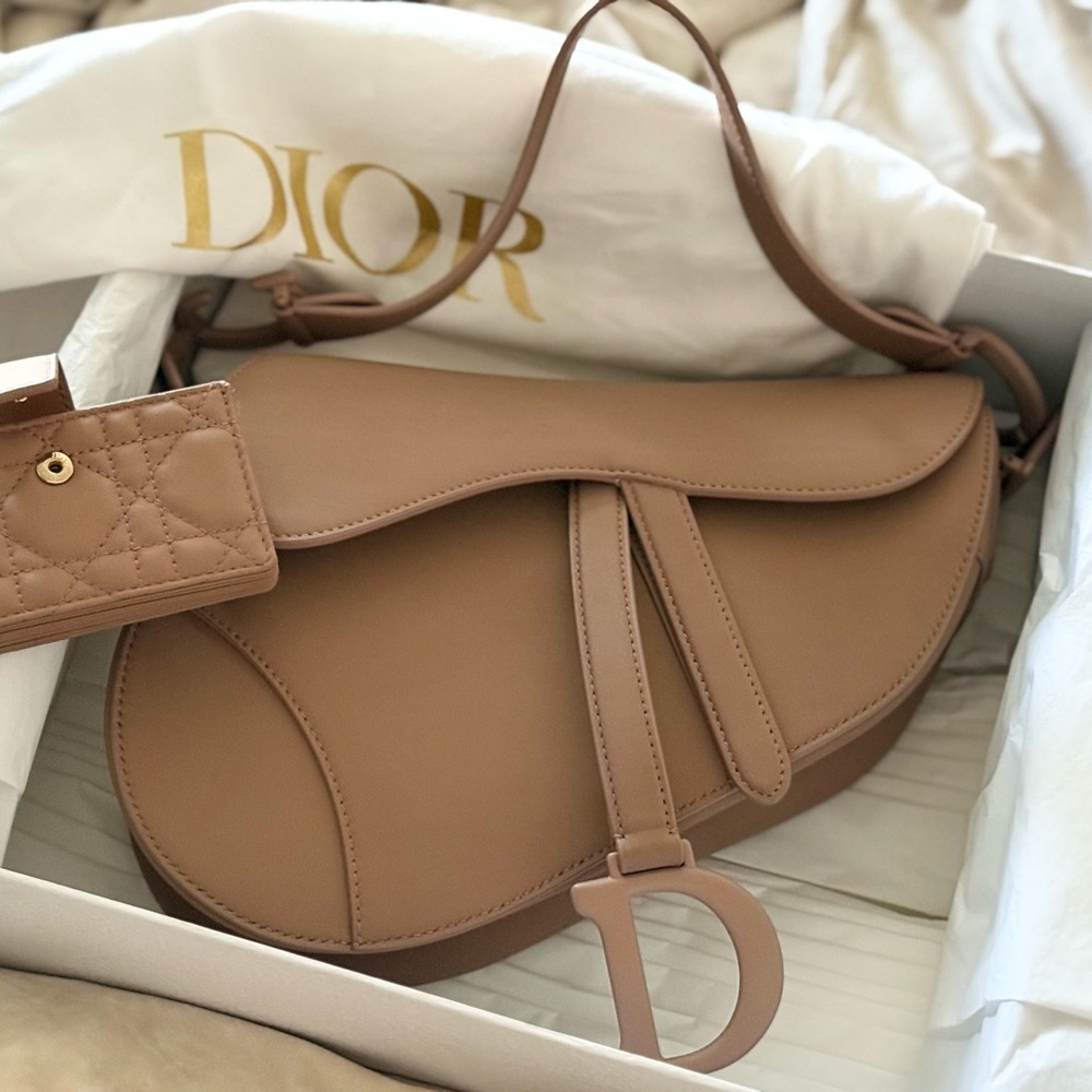 Ultra Matte Calfskin Saddle Belt Bag            
Rose Des Vents